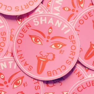 Shanti autocollant 1 e shop