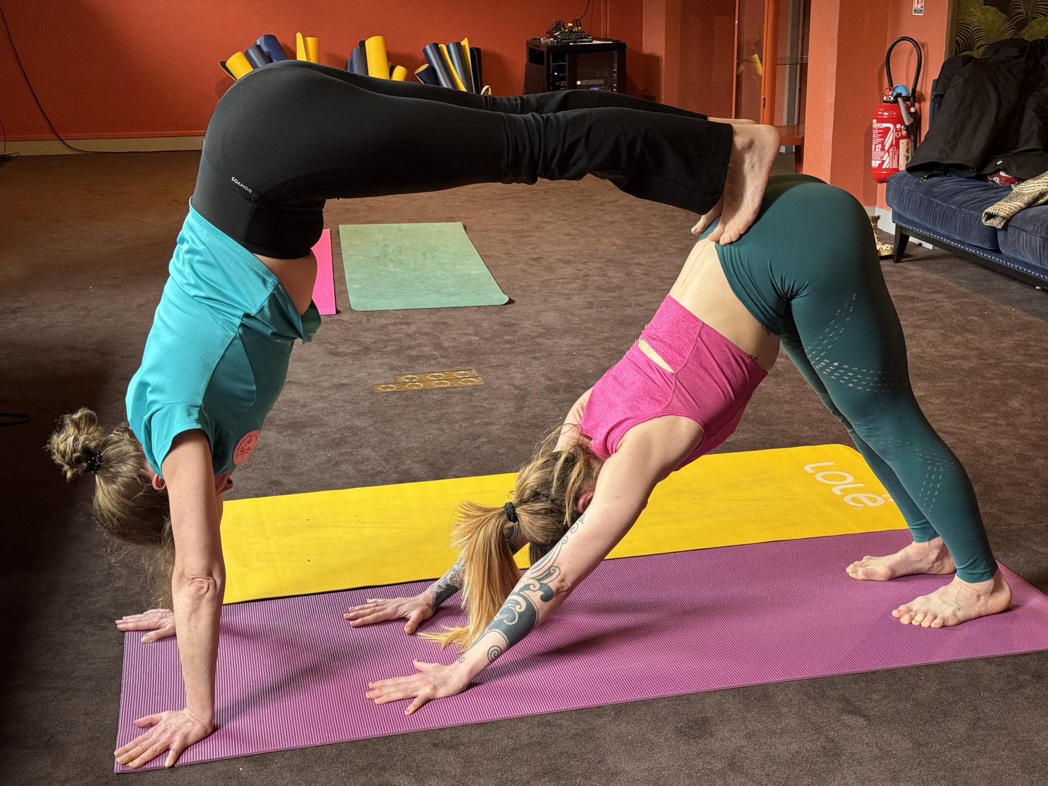 Yoga a deux shanti sports club 2