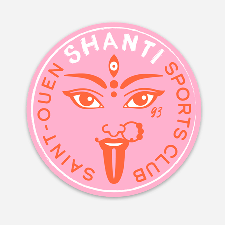 Autocollant shanti